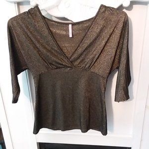 Black and Gold Shirt